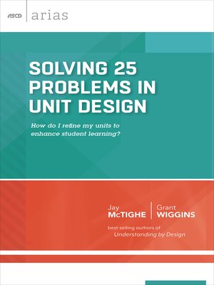 cover image of Solving 25 Problems in Unit Design